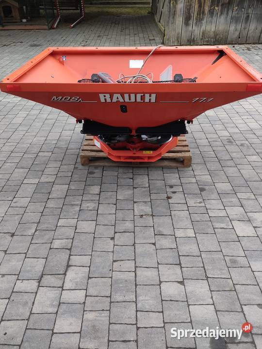 Rozsiewacz nawozu Rauch MDS z komputerem Gozdawa