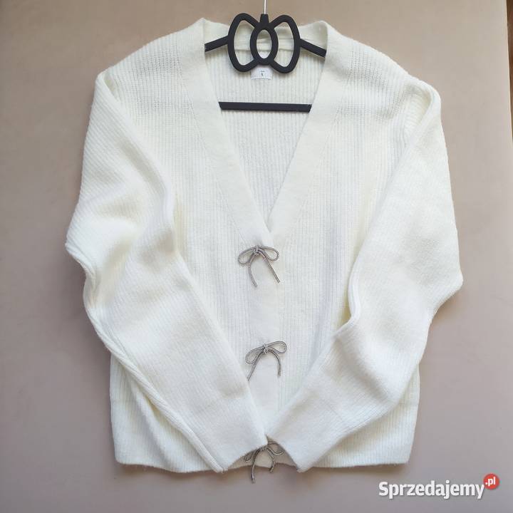 Komplet 2 x sweter rozpinany kardigan czarny Koszalin sprzedam