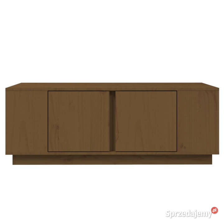 Stolik kawowy miodowy brąz 110x50x40 lite drewno Warszawa