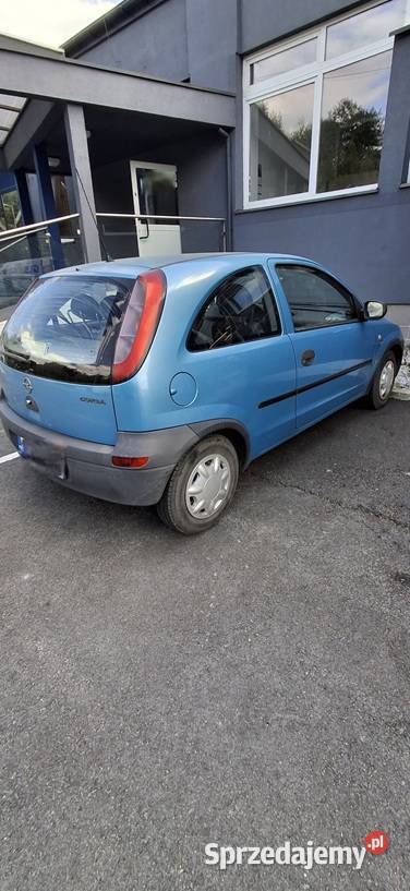 OPEL CORSA C HATCHBACK 10 12V BASE START 2001 Siemianowice Śląskie
