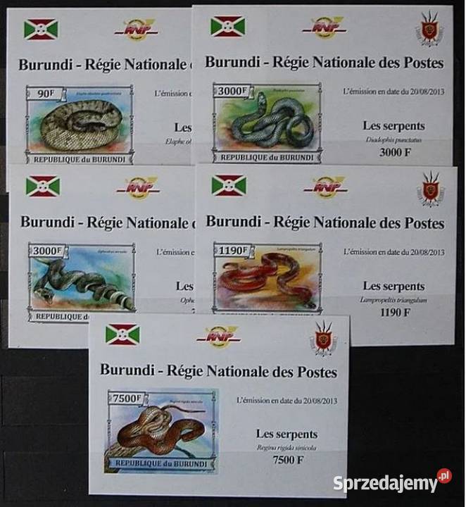 Burundi Mi 32233227 B Oborniki