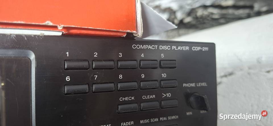 CD SONY CDP211 z lat 90tych Sprawny Zielona Góra