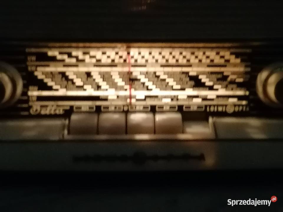 Stare radio lampowe z lat 50 tych Art Deco Kraków