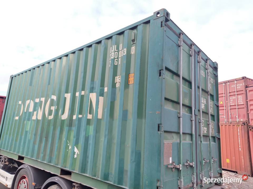 Kontener morski magazynowy 20DV 6 metrowy