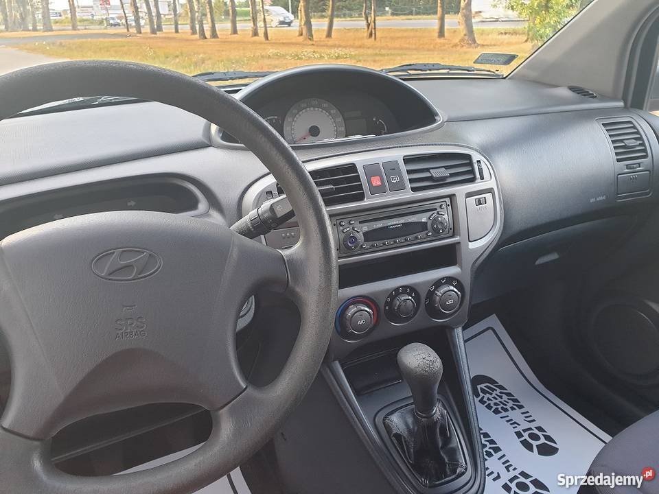 Hyundai Matrix 16 Benzyna z Instalacją LPG 2002r nieuszkodzony