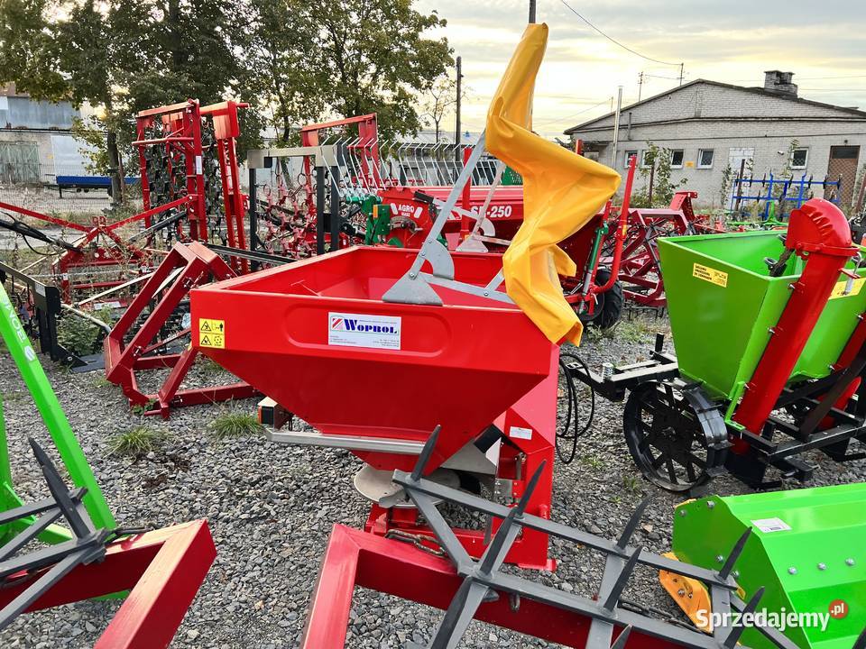 Rozsiewacz polowy Junior 800 2tarczowy Langren nieuszkodzony lubelskie Łuków