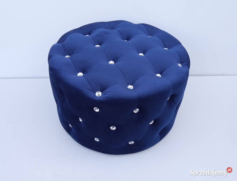 PUFA Ławka GLAMOUR pikowana okrągła Poznań