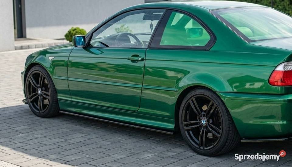 BMW E46 M Pakiet Listy Progowe Coupe Cabio M3 osobowe Zderzaki sprzedam