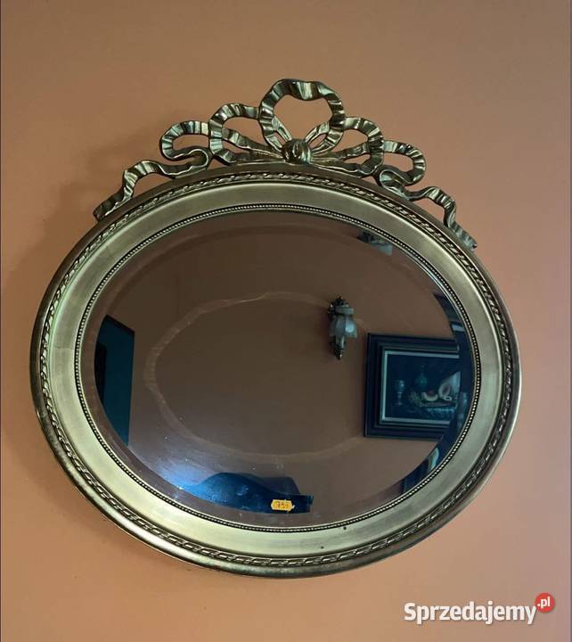 Lustro zlote z koroną pomorskie Gdańsk