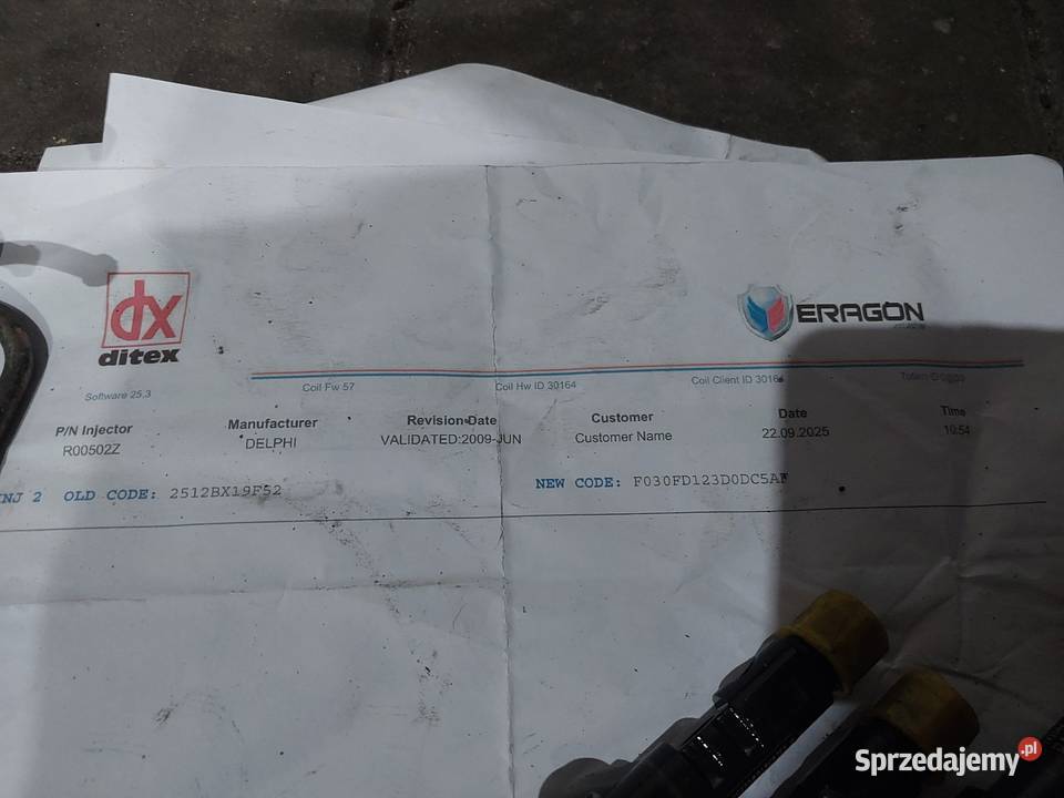 Wtryskiwacze regenerowane Ford Mondeo MK3 20 Mierzyce sprzedam