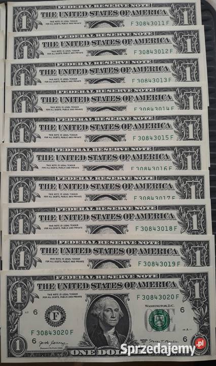 20 x 1 Dolar USA men FAtlanta seria Amennicze Konin