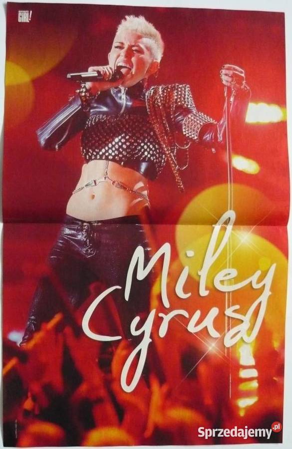 PLAKATY CYRUS MILEY WYPRZEDAŻ ŚWIAT Bydgoszcz