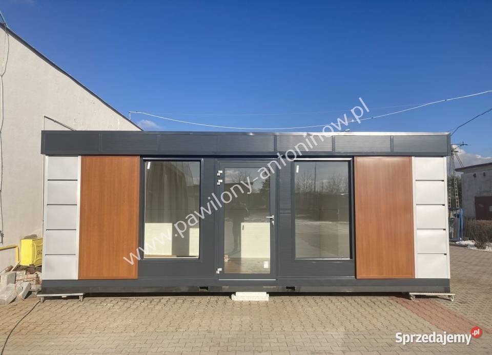 NOWY Pawilon Fryzjerski KONTENER Kosmetyczny 8x3 Warszawa