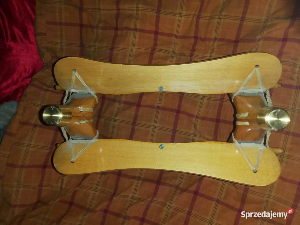 taboret Vintage Camel stołek siodłowy drewniany Stołki i taborety