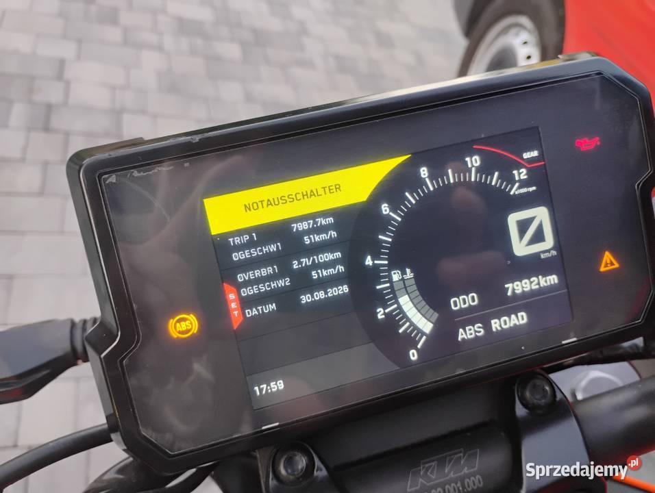 KTM Duke 125 na kategorię B A1 tyko 8 125cm3 Bielsko-Biała sprzedam