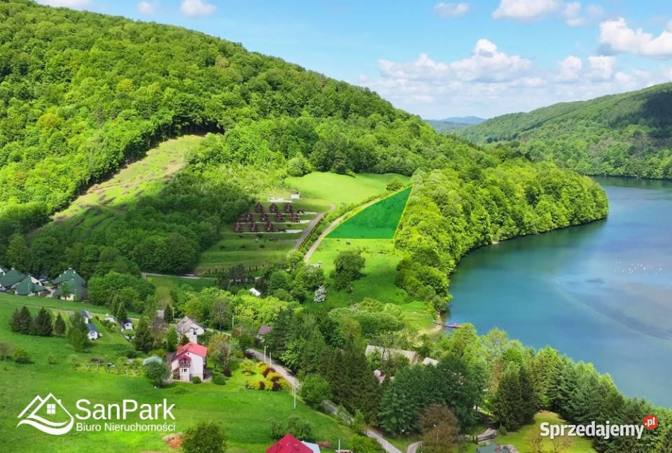 sprzedaży gruntu Solina 2400 metrów