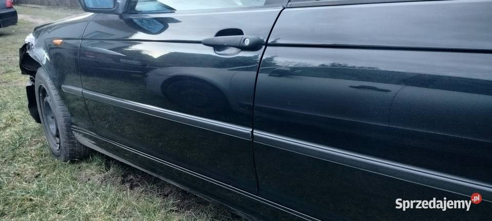 Bmw e46 drzwi lewy tył IDEALNE czarne schwardz2 Aleksandrów Łódzki