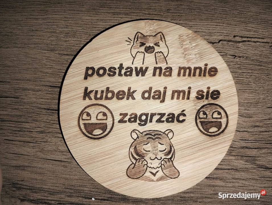 podstawki pod kubek grawer zdjecie wprasowane małopolskie Nowy Targ sprzedam