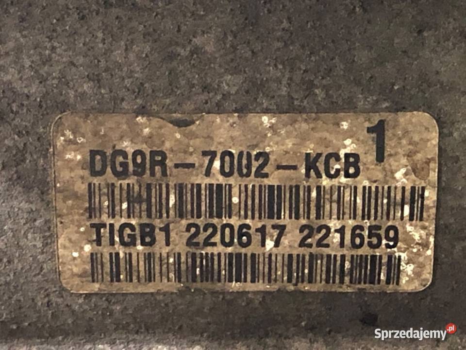 SKRZYNIA BIEGÓW FORD MONDEO MK5 DG9R7002KCB 20 Skrzyni biegów