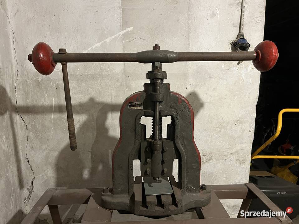 Prasa Balansowa 2T solidna i trwała Pozostałe