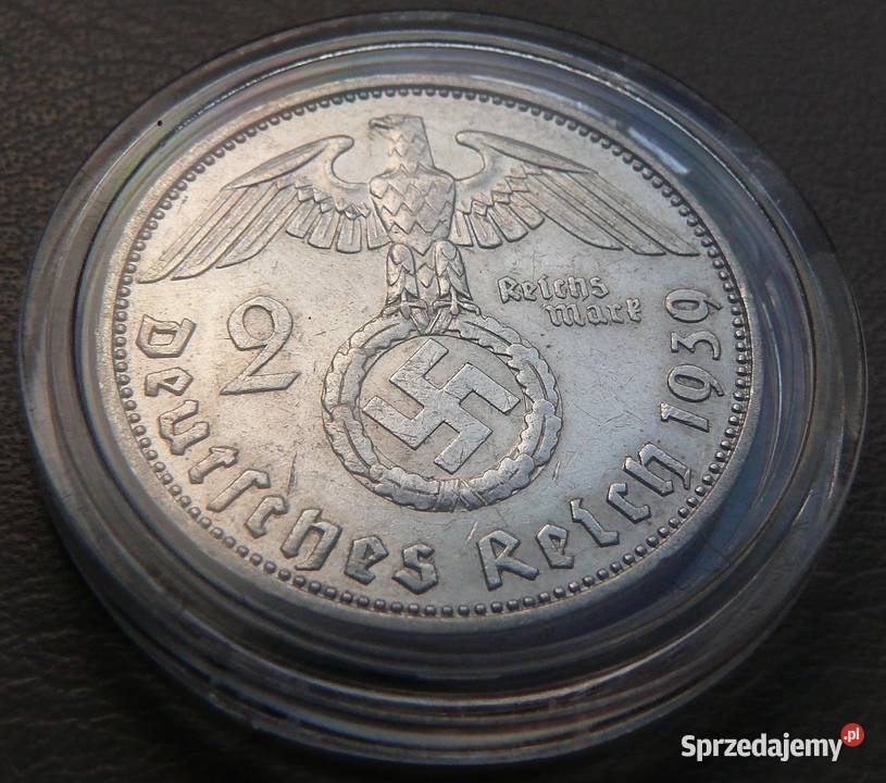 2 Reichsmark 1939 Hindenburg A Niemcy HK