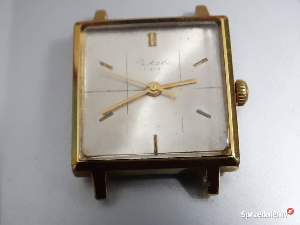 Rzadki Sprawny Zegarek Vintage Raketa Kostka Biłgoraj