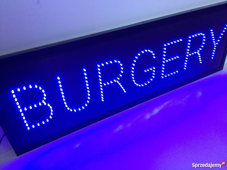 Szyld neon reklama LED 70x30 NOWA Producent Biznes i Przemysł Pomiechówek