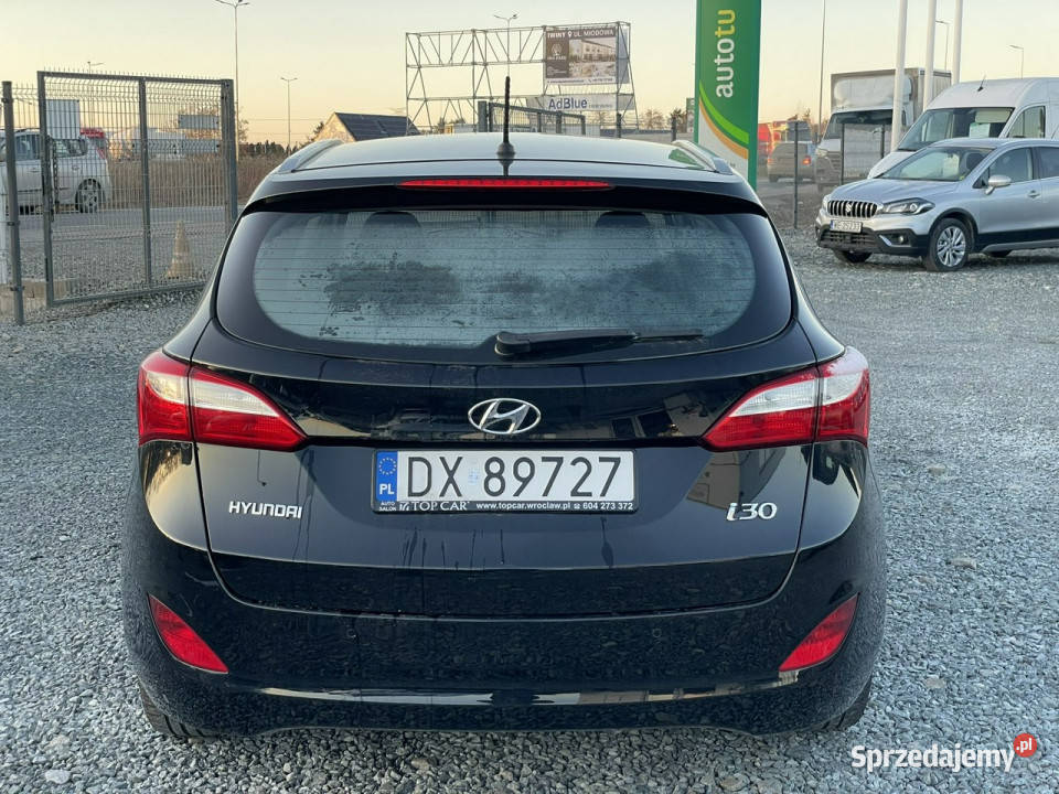 Hyundai i30 II 14 16V MPI 99 2014r 105 zadbany światła przeciwmgielne dolnośląskie