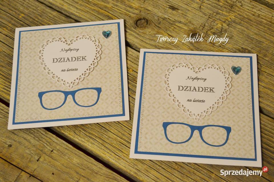 Kartka na Dzień Dziadka ręcznie robiona Słupsk