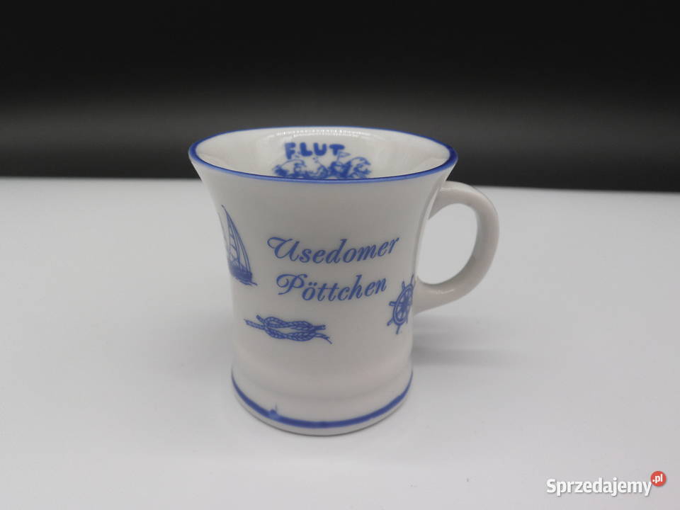 Marynarski Porcelanowy Kieliszek do Szotów Raszków