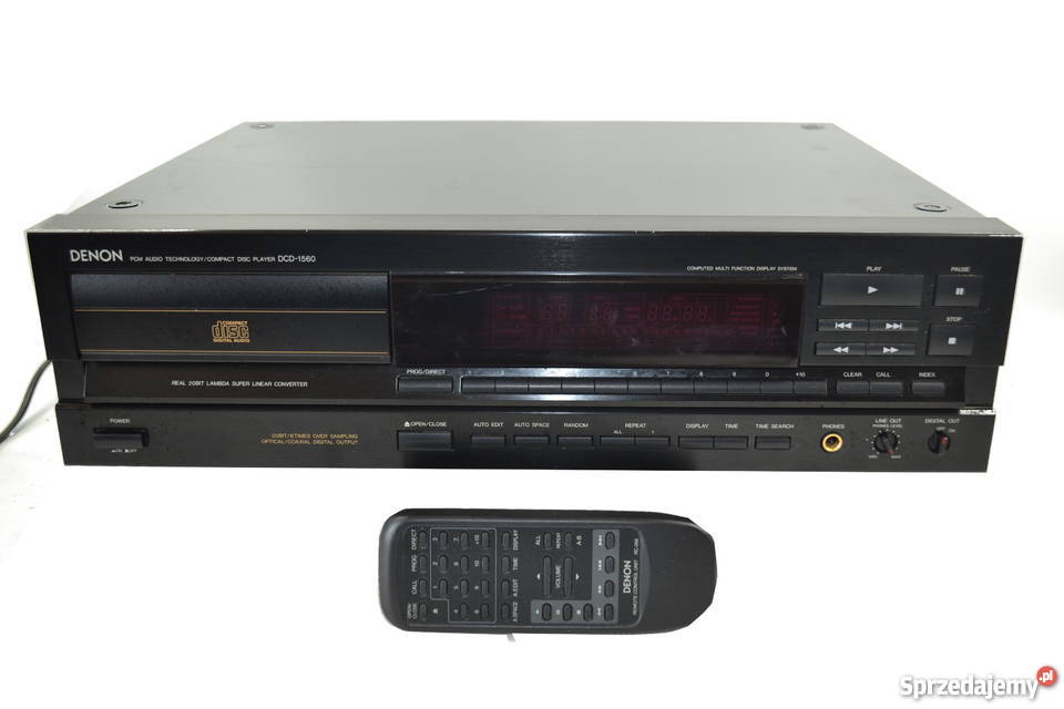 DENON DCD1560 PILOT Odtwarzacz CD łódzkie Piotrków Trybunalski