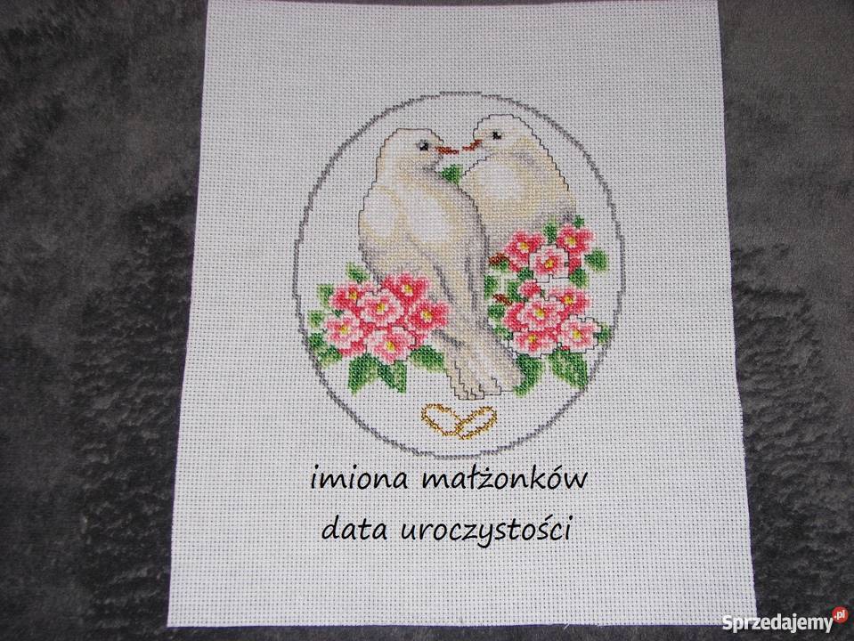 Pamiątki ślubu rocznicy wesela śląskie