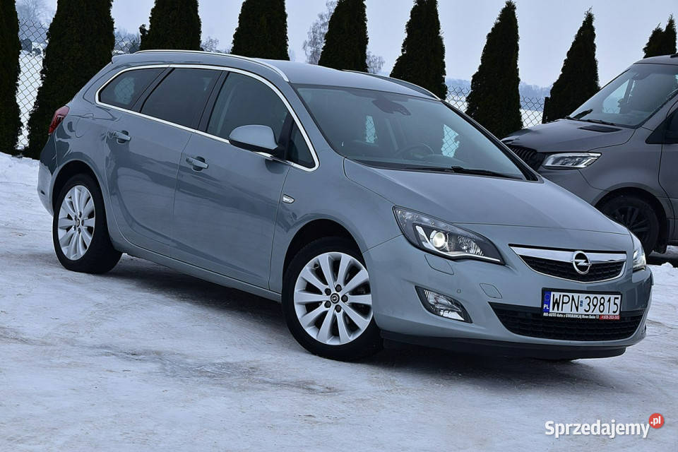 Opel Astra 14T 140 Led Xenon Navi Gwarancja J kurtyny powietrzne Nowe Kucice