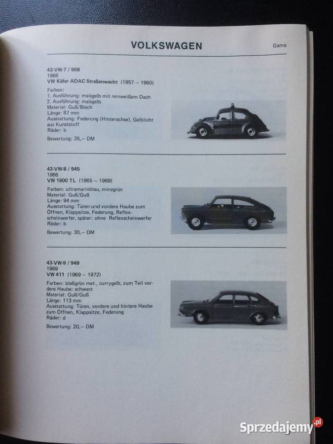 2793 Modellauto Katalog Szczecin