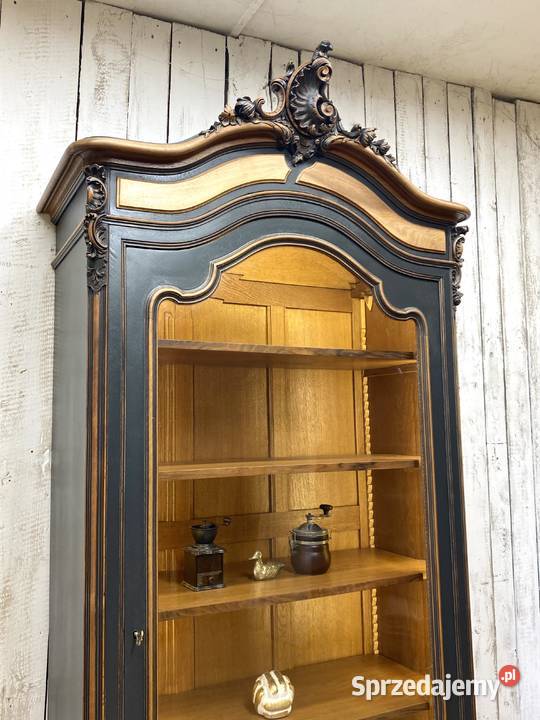 BIBLIOTEKA witryna antracyt Ludwik XV Francja I Wrocław