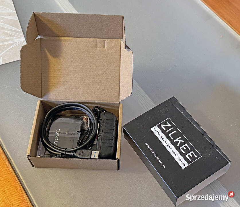 Zilkee reklamowany konwerter danych z dysków Lublin