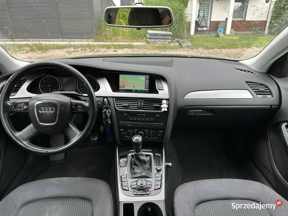 AUDI A4 B8 Kombi 2009 20 TDI 143 Xenon Navigacja Motoryzacja Jelenia Góra