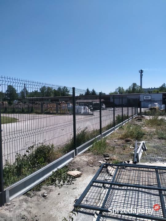 Montaż ogrodzeń panelowych Usługi Sośno