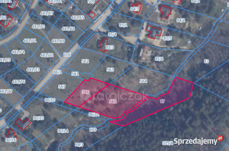 Działka Koleczkowo Jeziorna 5800m2 budowlana sprzedam