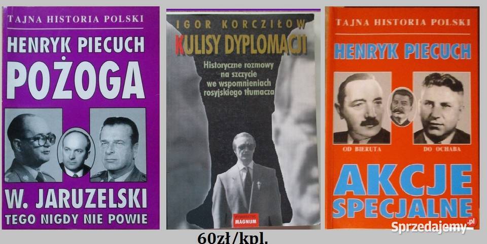 Pożoga Piecuch Kulisty dyplomacji Akcje Łódź