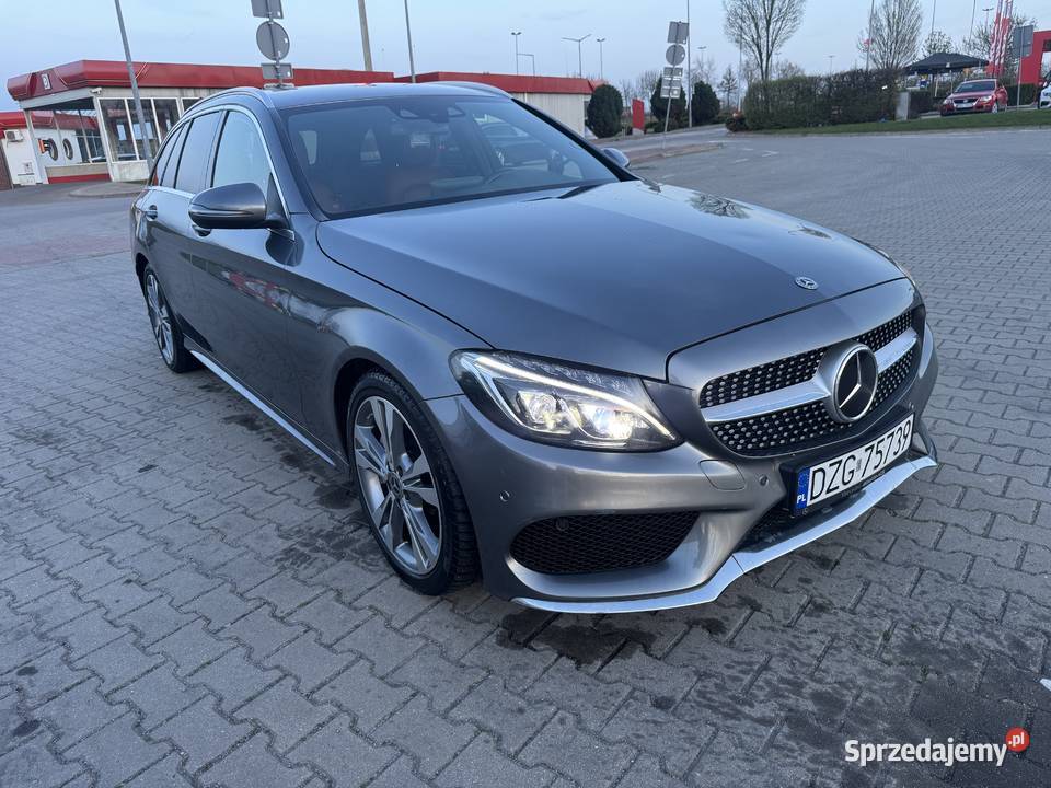 Mercedes c klasa w205 Amg distronic hed up nieuszkodzony dolnośląskie Zgorzelec