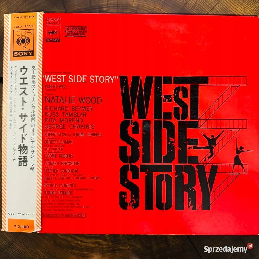 Leonard Bernstein OST West Side Story EXEX Japan Poznań