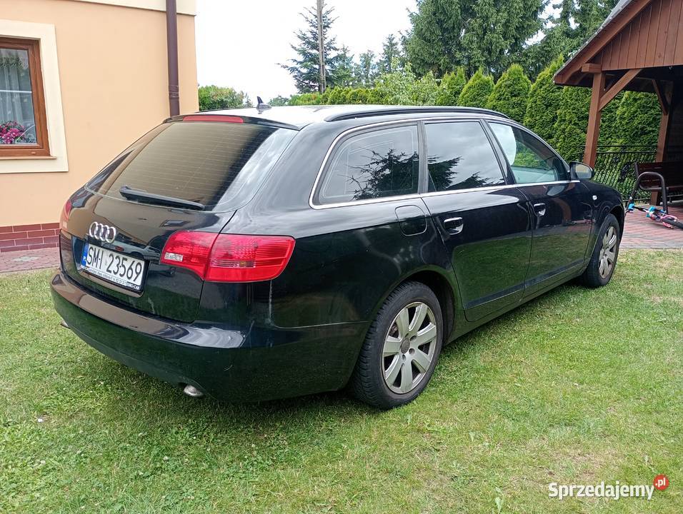 Audi A6 C6 27 TDI Avant czarna manual Rypin