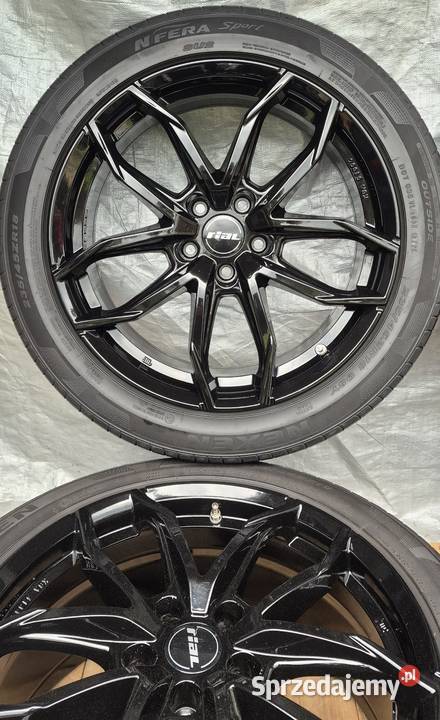 Komplet kół felgi aluminiowe opony letnie 5x108 Samochodowe Kopanki