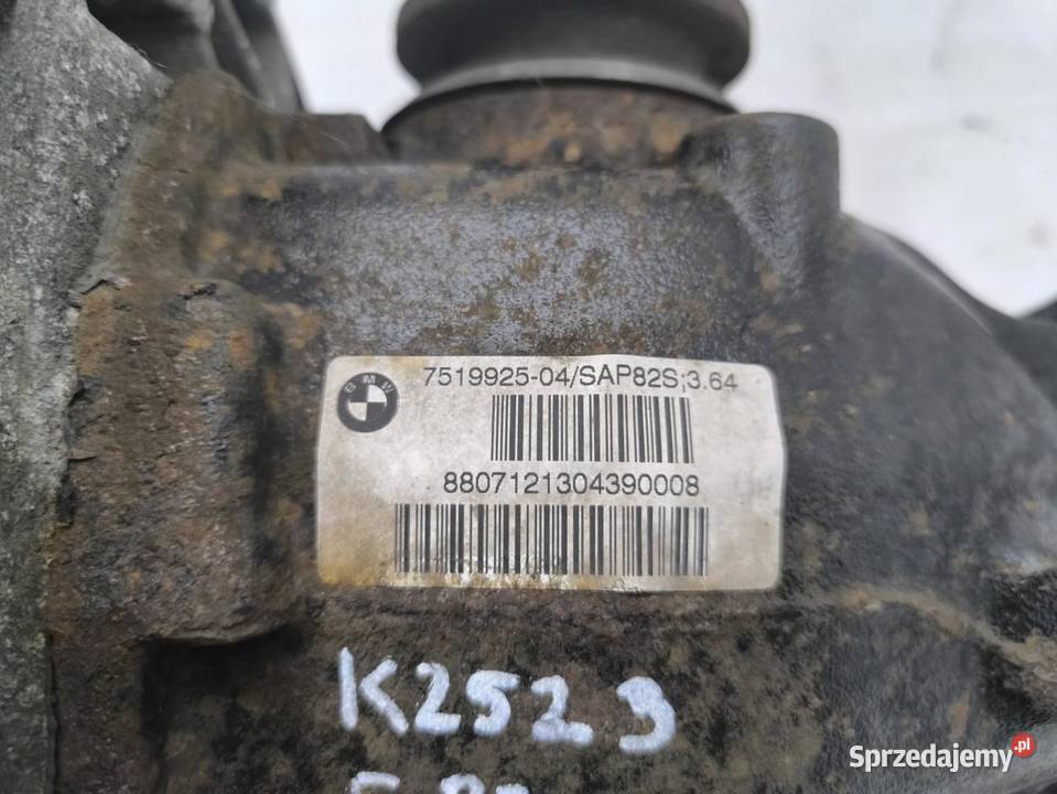DYFERENCJAŁ DYFER MOST TYŁ 364 BMW 1 E87 E81