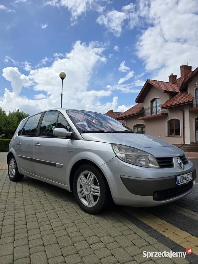 Renault Scenic 16benzyna 115 2005r Hatchback lubelskie Szopinek