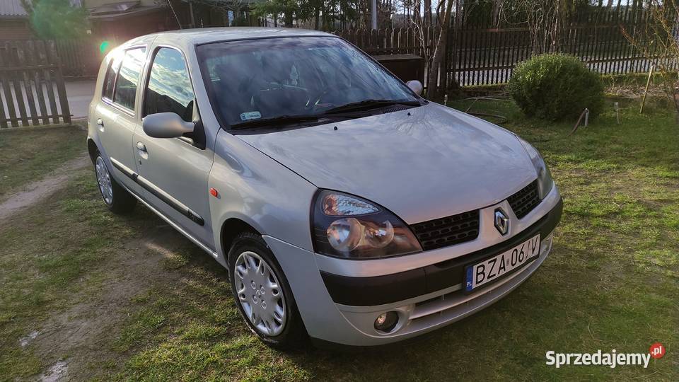 Renault Clio II 2001 silnik 12 benzyna 75 koła elektrochrom. lusterko wst. Clio