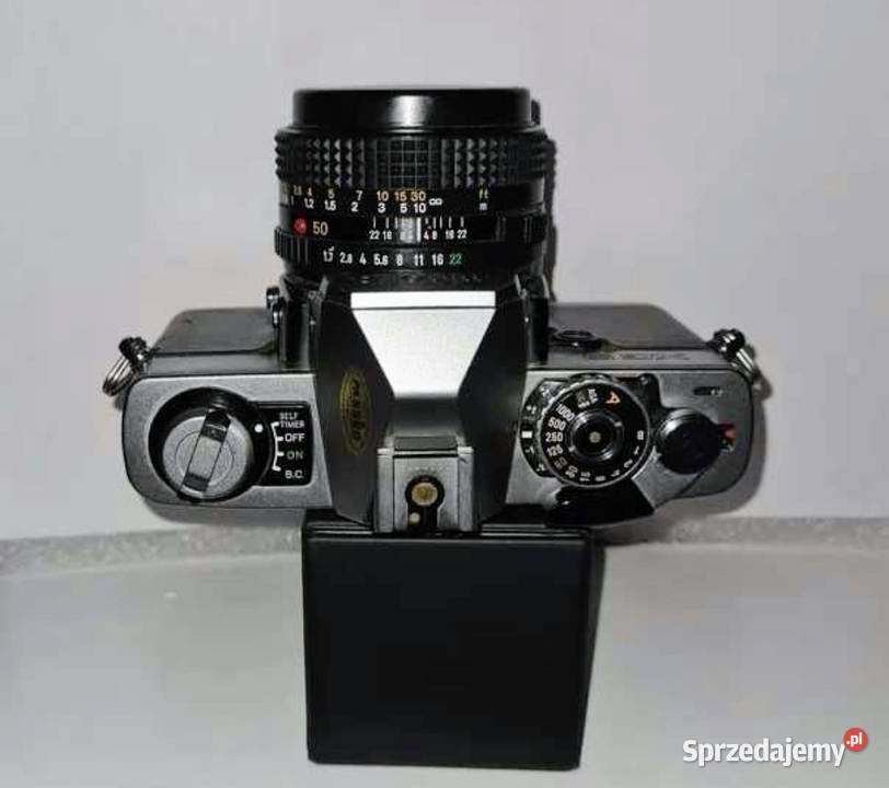 Minolta XG9 z obiektywem Minolta md 50mm 117 zachodniopomorskie Koszalin