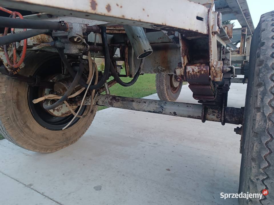Przyczepa Rolnicza Wywrotka Sanok D44 D46 D47 Grybów