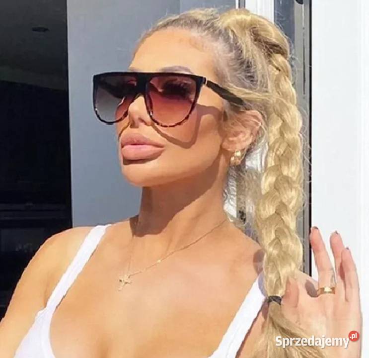 Okulary przeciwsłoneczne aviator pilotki glamour Siedlce